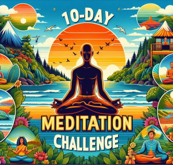 10 Day Meditation Challenge 10 day challenge image